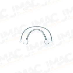 Rutherford 9507-24W Flex Loops, 4-conductor @ 22 Gauge or 2-Conductor @ 18 Gauge, 24", White