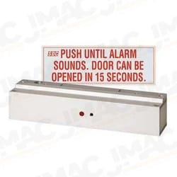SDC 1581SNCV Exit Check Delayed Egress EMLock, Single, Mini-Delayed Egress Lock, 650lbs.