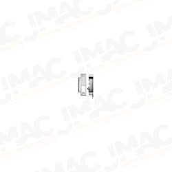 SDC MS-16D Monitoring Strike, 4-7/8" H, DPDT, Mortise Lock Latch Status