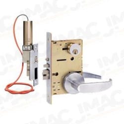 SDC O7550-RR-C-U-MOD HiTower Failsafe Frame Actuator Controlled Yale Mortise Lockset, Locked from Outside