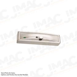Securitron M680BDC2X-605 1100lb Holding Force Magnalock, Request-to-Exit-Switch, Color Camera, Polished Brass