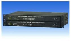 American Fibertek MRX-986C-SL Video/Data/CC Receiver and Data/CC Transmitter, Eight Channel Digital Video, Bi-Directional Multi-Protocol Data, Contact Closure, Single Mode