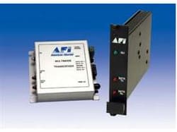 American Fibertek MT0500P 20mA Current Loop Data Transreceiver, Multimode, Passive I/O