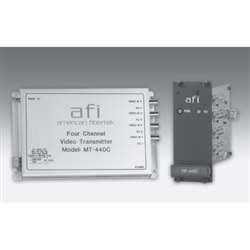 American Fibertek MT440C Single Fiber, Four Channel FM Video Module Transmitter, 5km