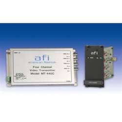 American Fibertek MT440CE Single Multimode Fiber, Four Channel FM Video Module Transmitter, Extended Distance