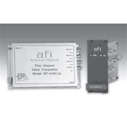 American Fibertek MT440CSL Single Fiber Four Channel Video Module Transmitter, Single Mode