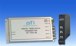 American Fibertek MT-740C-SL Four Channel Digital Video Module Transmitter, Single Mode