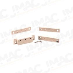 Bosch ISN-CSM35-WGW White Wide Gap Contact, Surface Mount, Terminal Connections, 44.45mm Wide Gap Width, Package of 10 Contacts & Magnets