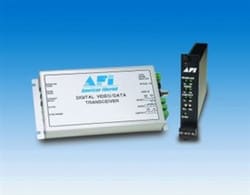 American Fibertek MT915C Single Channel Digital Video Module Transmitter, One Bi-Directional Multi-Protocol Data Channel, One Bi-Directional Contact Closure, Multimode
