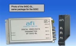 American Fibertek MT-920C Two Channel Digital Video Module Transmitter, Multimode American Fibertek MT-920C Two Channel Digital Video Module Transmitter, Multimode