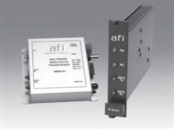 American Fibertek MTM-61 Single Fiber Bi-Directional Module Transmitter, Multimode