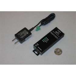 American Fibertek MTX1M-FX-SC Single Fiber Module Transmitter, Mini Ethernet Converter, FX, Multimode, SC Connectors