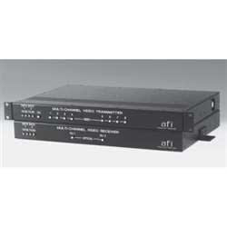 American Fibertek MTX-8885C Module/Rack Video Source, Single Fiber, Eight Channel, FM Video, RS485, RS422, RS232, Manchester/Bosch, Multimode