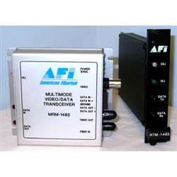 American Fibertek RR109 FM Video with Contact Closure, Multimode, Rack Card Receiver