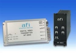 American Fibertek RR-980C Eight Channel Digital Video Rack Card Receiver, Multimode