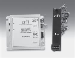 American Fibertek RRM-1400 Single Fiber Bi-Directional Rack Card Receiver, Multimode