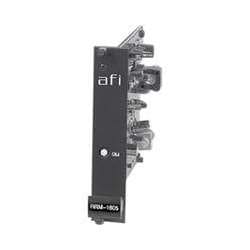 American Fibertek RRM1605 Single Fiber Bi-Directional Rack Card Receiver, Low Profile, Multimode