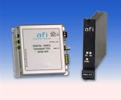 American Fibertek RRM910 Single Channel Digital Video Rack Card Receiver, Multimode