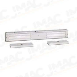 SDC 1572VB-2 EMLock Energy Saver Magnetic Lock, Surface Mount, Double, 1200lbs, Aluminum, Magnetic Bond Sensor