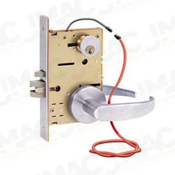SDC ZS7852QR Selectric Pro Electrified Schlage Mortise Lockset, Locked from Outside, Failsecure