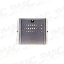 Comelit 33400M Ikall Metal Series, Zero Button Module for Audio Unit, Stainless Steel