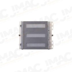 Comelit 33433M Ikall Series 3-Button Module for Simplebus & VIP System, Stainless Steel