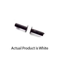 GRI 30F-12-W 3/8" Flanged Recessed Switch Set, White, Standard Gap 1/2"+, Open Loop