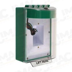 STI 13430NG Universal Stopper with Horn & Relay, Enclosed Back Box, Sealed Mounting Plate, No Label, Green