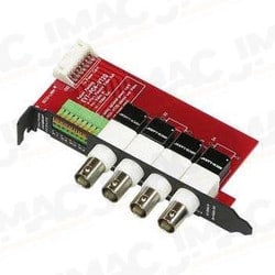 Seco-Larm EVT-PC4-VT2Q 4-Port Video Balun Card