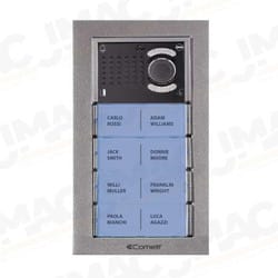 Comelit IV8S EZ-Pack Video Entry Panel, Surface Mount, 8 Button