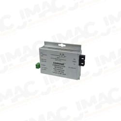 ComNet CNFE1002APOEM/M, Mini Industrially Hardened 100Mbps Media Converter with 48V POE, "A" Unit, Multimode, ST Connectors, 1 Fiber, 30W