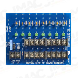 Securitron PDB-8C07 Power Distribution Board, 8 PTC Output, 700mA Each