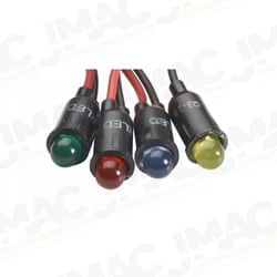 Alarm Controls 1/4" Bi-Colored LED