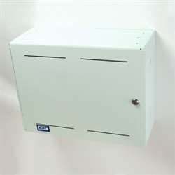 Edwards Signaling BC-1 Gray Battery Cabinet Supports Up To Two 40 AH Batteries