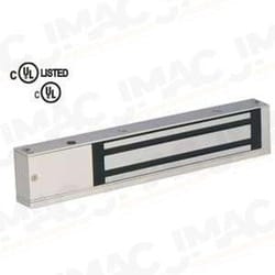 Mircom Technologies MIR6B Magnetic Door Lock, 600 lbs Surface Mount Single Door with Adjustable timer, Lock Sensor, Door Status Switch, Relay & LED