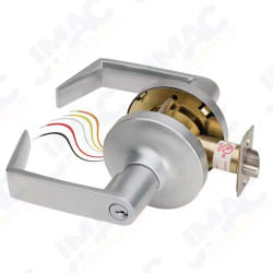 SDC Z7252EQ6PKD SDC Failsecure Electrified Cylindrical Lockset, Locked Outside