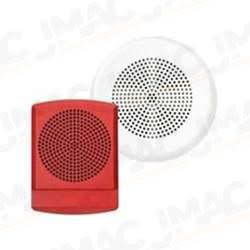 Cooper Wheelock LSPKRC-AL High Fidelity Speaker, Red, Ceiling Mount, ALERT Lettering
