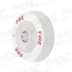 Cooper Wheelock Exceder LSPSTWC-AL High Fidelity Speaker Strobe, Red, Ceiling Mount, ALERT Lettering