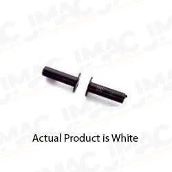 GRI 20F-12WG-W 3/8" Flanged Recessed Switch Set, White, Wide Gap 1"+, Closed Loop