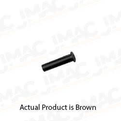 GRI C-6RF-B Empty Case, Brown, Flanged Recessed, 1/4" Diameter
