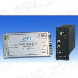 American Fibertek MR-944C-SL Four Channel Digital Video Module Receiver, One Bi-Directional Multi-Protocol Data Channel, Single Mode