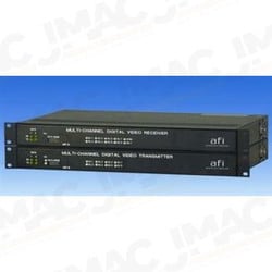 American Fibertek MRX-986C Video/Data/CC Receiver and Data/CC Transmitter, Eight Channel Digital Video, Bi-Directional Multi-Protocol Data, Contact Closure, Multimode