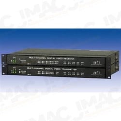 American Fibertek MTX-985C-SL Video/Data Transmitter, Data Receiver, Eight Channel Digital Video, Two Bi-Directional Multi-Protocol Data Channels, Single Mode