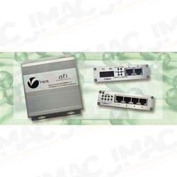 American Fibertek MXR4-1000TX Gigabit Four Port Data Transceiver Rack Card, 10/100/1000/Base-T