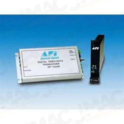 American Fibertek RR-1400E One Way Video Rack Card Receiver, Two-Way RS422 Data, Multimode, 10km Extended Length