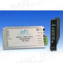 American Fibertek RR-713C Single Channel Digital Video Rack Card Receiver, Two Bi-Directional Multi-Protocol Data Channels, Multimode
