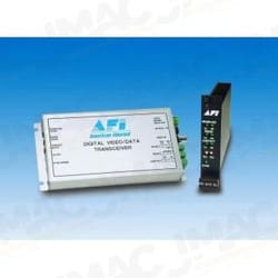 American Fibertek RR-915C-SL Single Channel Digital Video Rack Card Receiver, One Bi-Directional Multi-Protocol Data Channel, One Bi-Directional Contact Closure, Single Mode