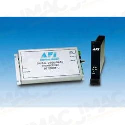 American Fibertek RRM-3200B-C One Way Video with Return AD or Bosch Code, Rack Card Receiver