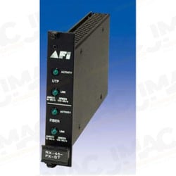 American Fibertek RRX-486SL Panasonic PS Data System, Single Mode, One Fiber Rack Card, FC Connectors, 1550nm Tx