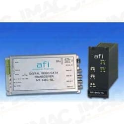 American Fibertek RT-946C-SL Rack Card Transmitter, Four Channel Digital Video, Multi-Protocol RS485/RS422/RS232/Manchester, Contact Closure, Single Mode